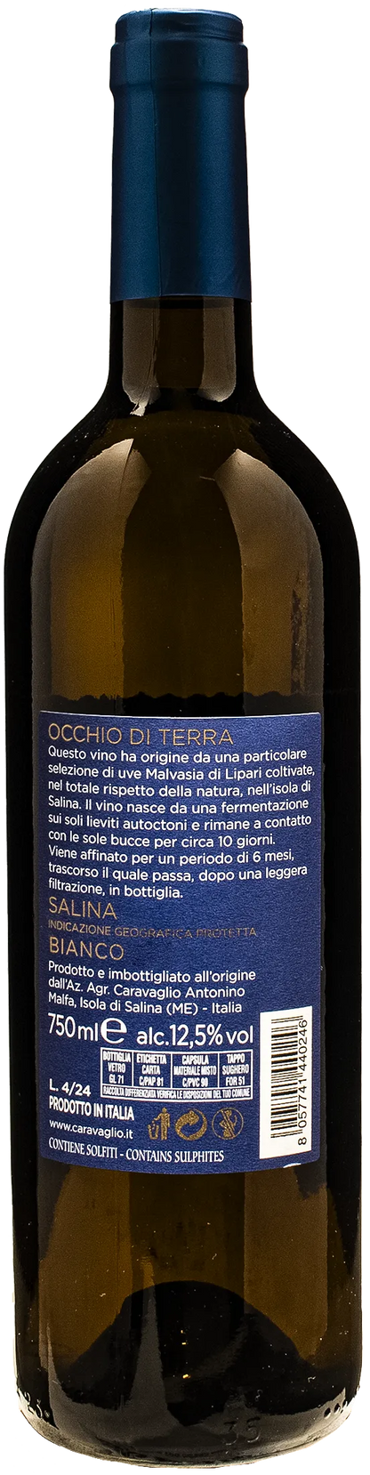Caravaglio Occhio di Terra Malvasia Salina 2023