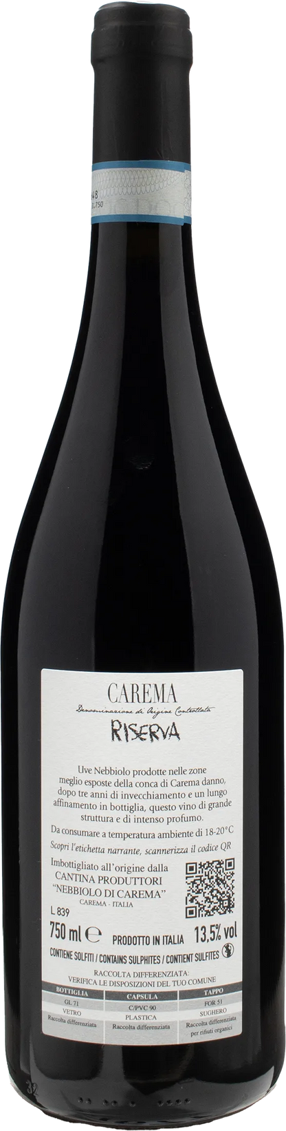 Carema Etichetta Bianca Riserva 2019