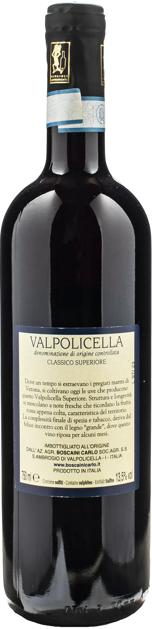 Carlo Boscaini Valpolicella Classico Superiore La Preosa 2020