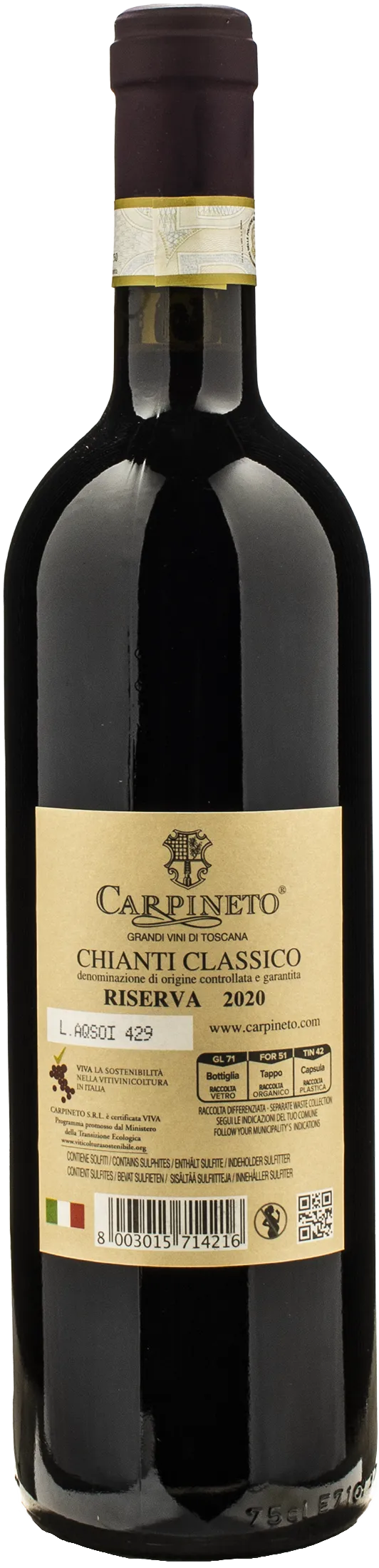 Carpineto Chianti Classico Riserva 2020