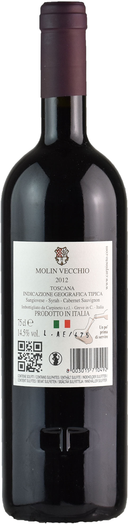 Carpineto Molin Vecchio 2012