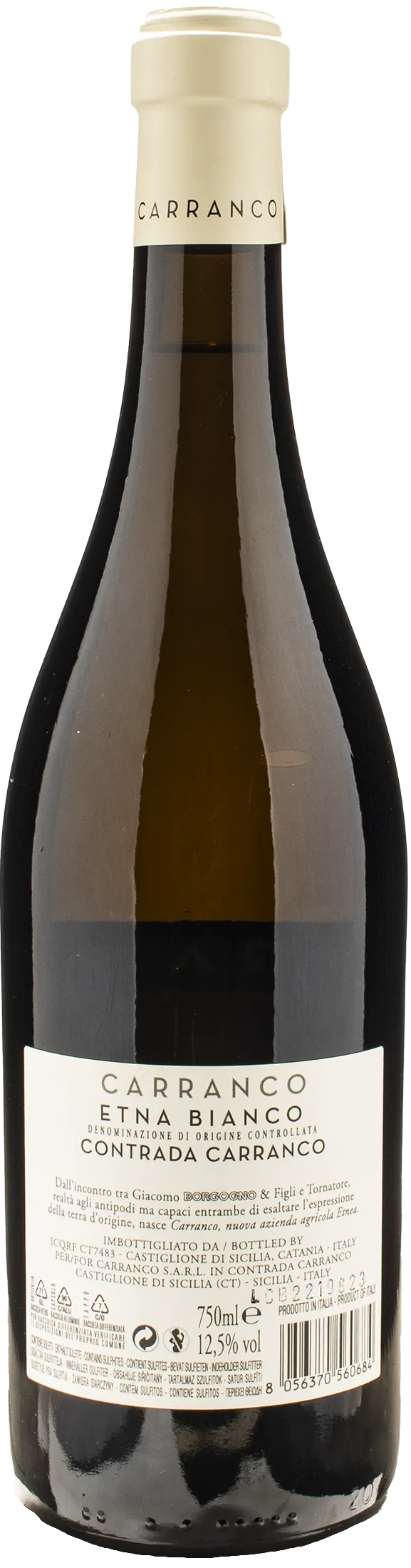 Carranco Etna Bianco Contrada Carranco 2022