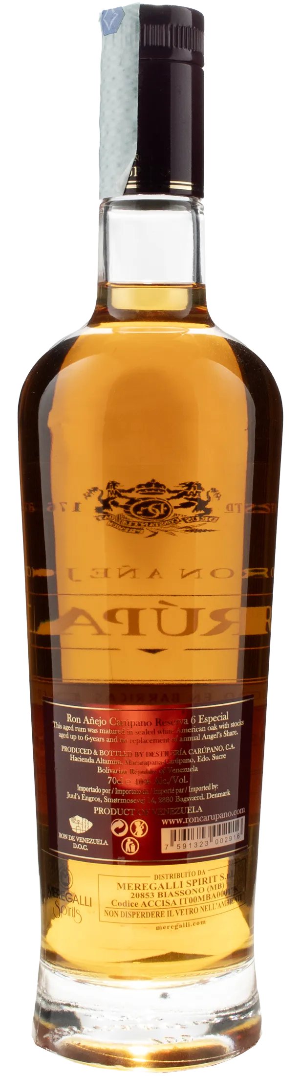 Carupano Ron Anejo Reserva 6 Especial 0.7L