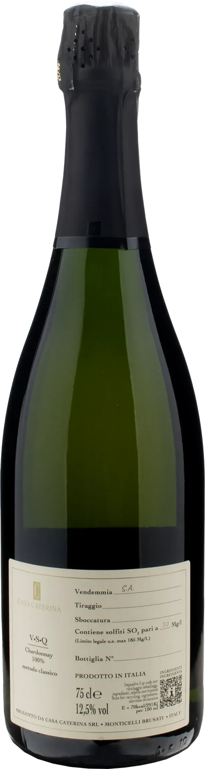 Casa Caterina Blanc de Blancs Metodo Classico Cuvée 60 Extra Brut