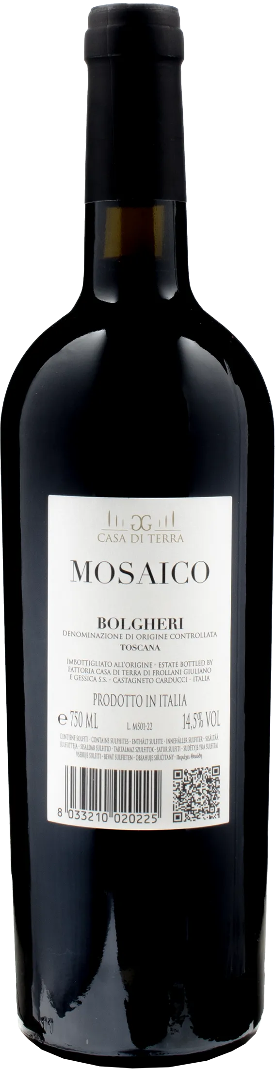Casa di Terra Bolgheri Mosaico 2022
