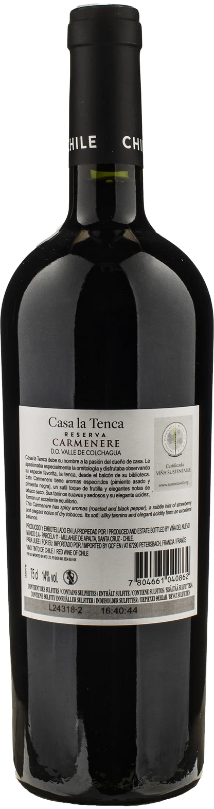 Casa La Tenca Reserva Carmenere 2023