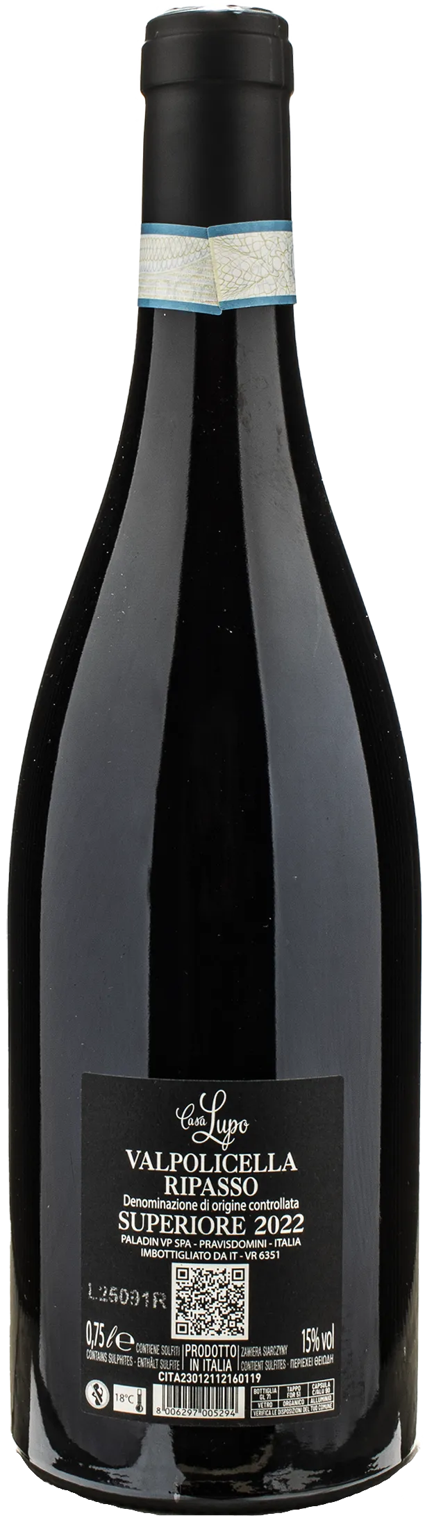 Casa Lupo Valpolicella Ripasso Superiore 2022