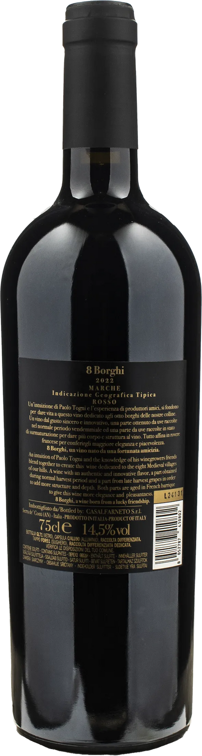 CasalFarneto Otto Borghi Rosso 2022