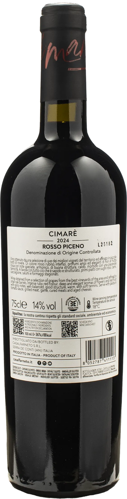 CasalFarneto Rosso Piceno Cimare 2024