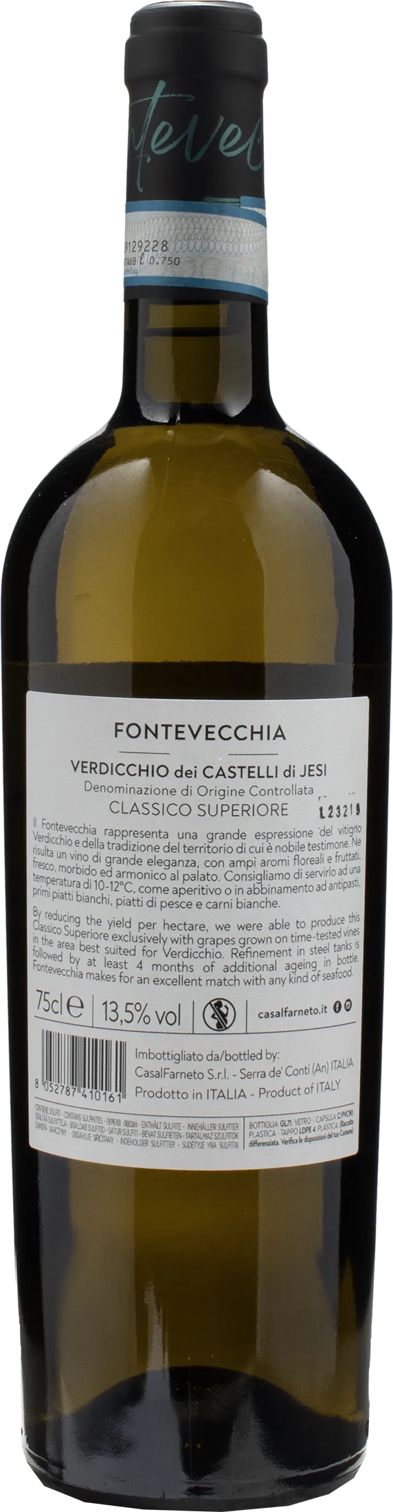 CasalFarneto Verdicchio Dei Castelli Di Jesi Classico Superiore Fontevecchia 2023