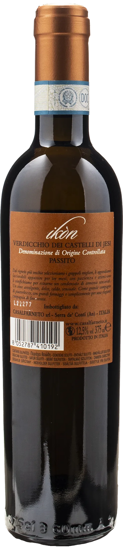CasalFarneto Verdicchio dei Castelli di Jesi Passito Ikon 0.375L 2017