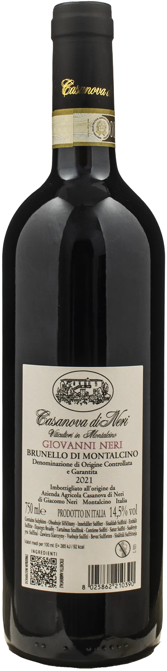 Casanova di Neri Brunello Montalcino Giovanni Neri 2021