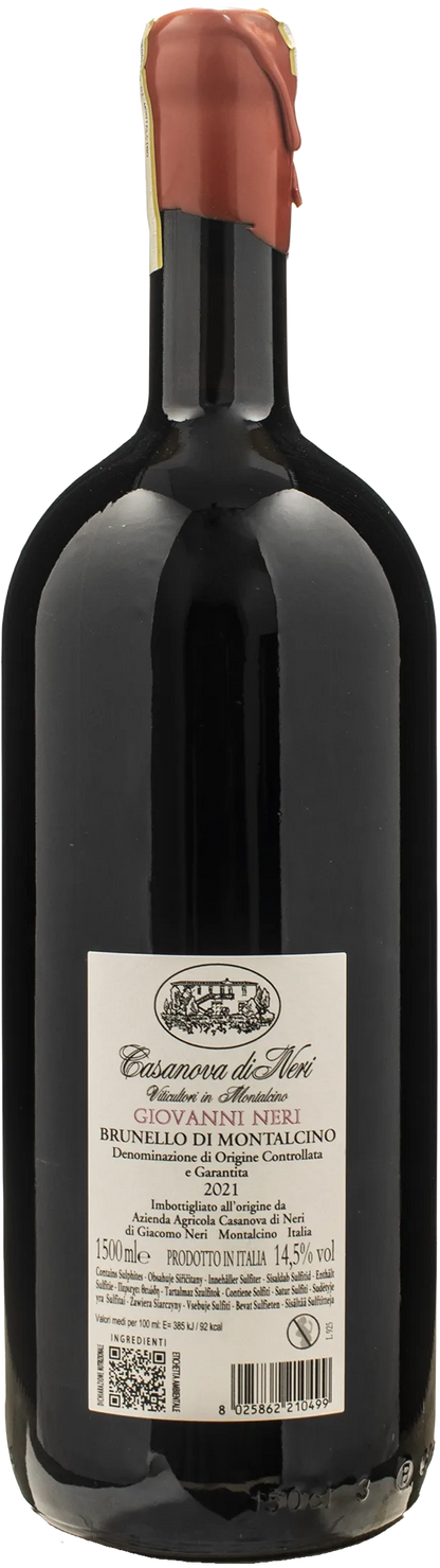 Casanova di Neri Brunello Montalcino Giovanni Neri Magnum 2021
