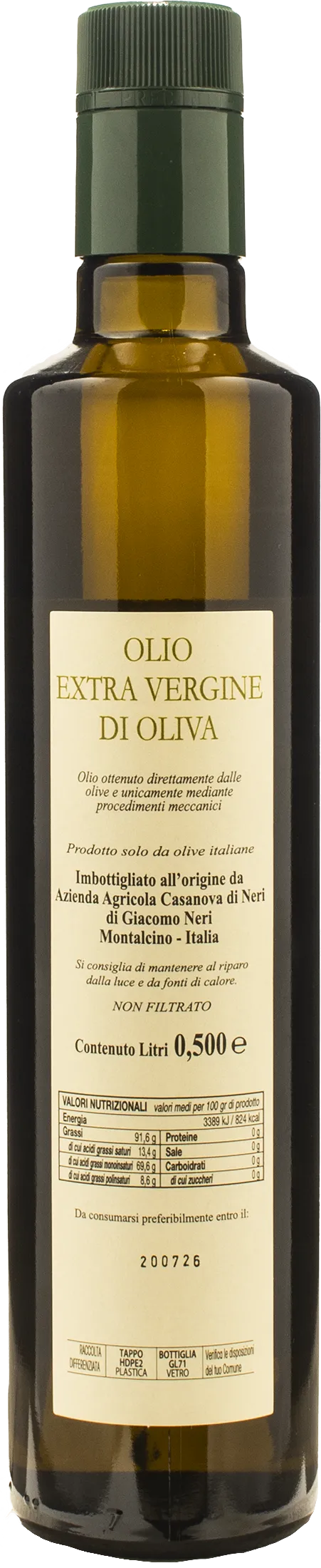 Casanova di Neri Olio Extra Vergine di Oliva 0.5L 2024