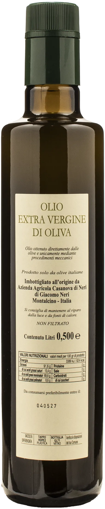 Casanova di Neri Olio Extra Vergine di Oliva 0.5L 2025