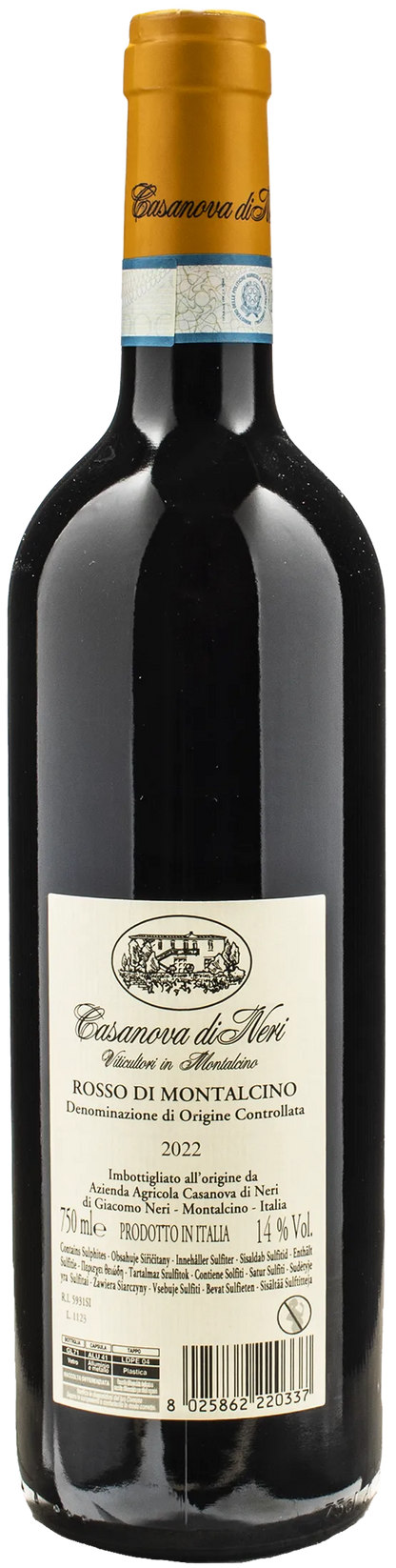 Casanova di Neri Rosso di Montalcino 2022