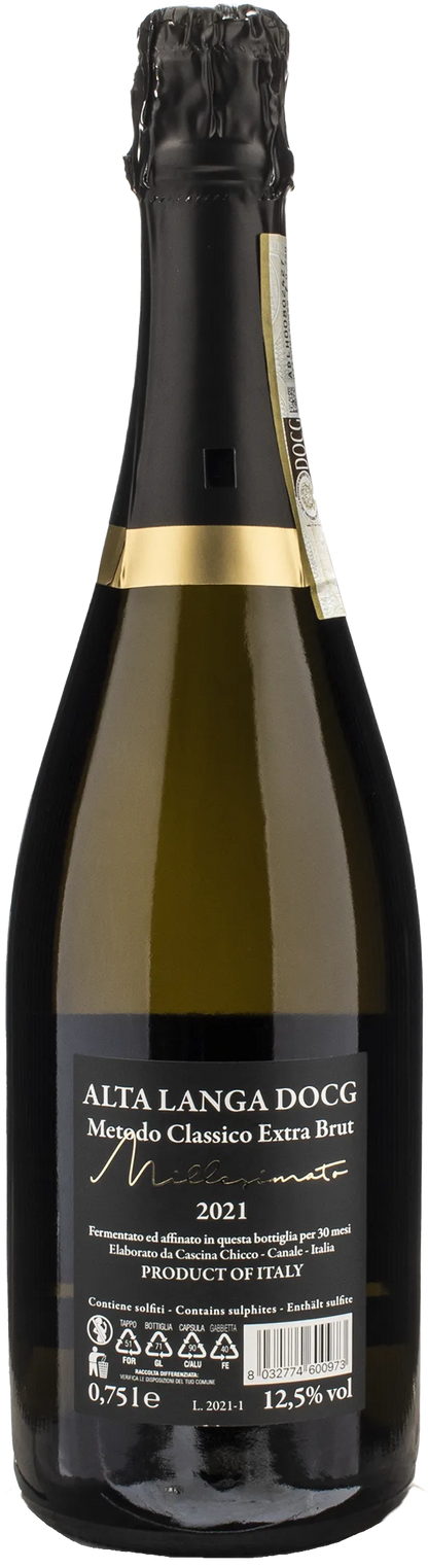 Cascina Chicco Alta Langa Extra Brut Millesimato 2021