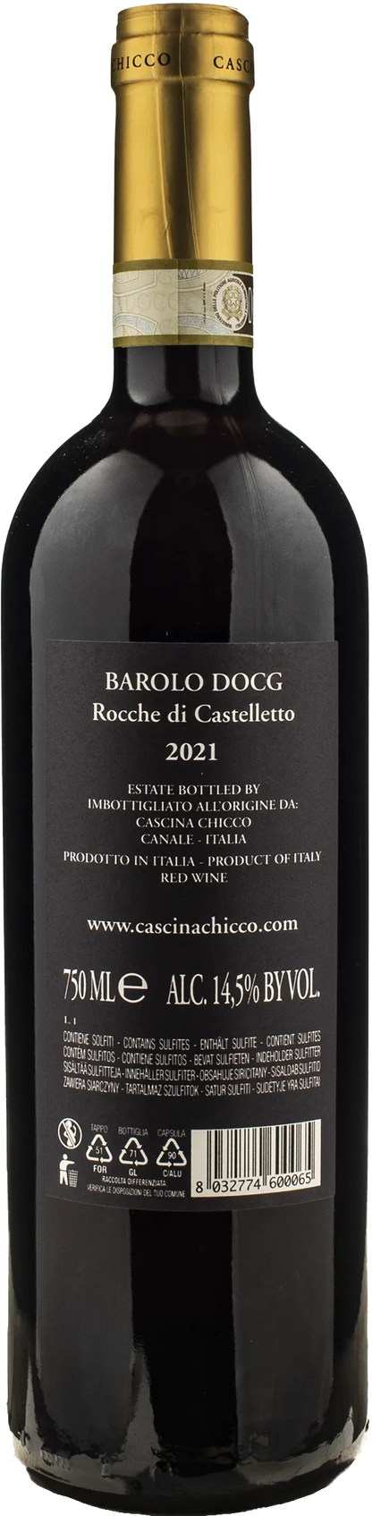 Cascina Chicco Barolo Rocche di Castelletto 2021