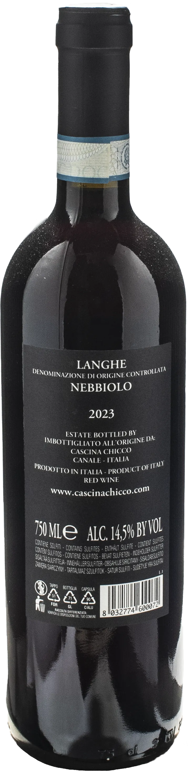 Cascina Chicco Langhe Nebbiolo 2023