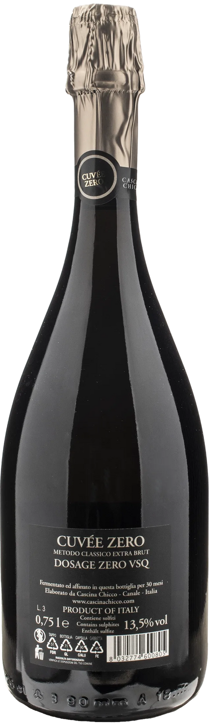 Cascina Chicco Metodo Classico Extra Brut Cuvèe Zero 2020