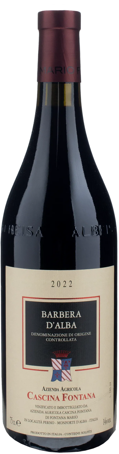 Cascina Fontana Barbera D' Alba 2022
