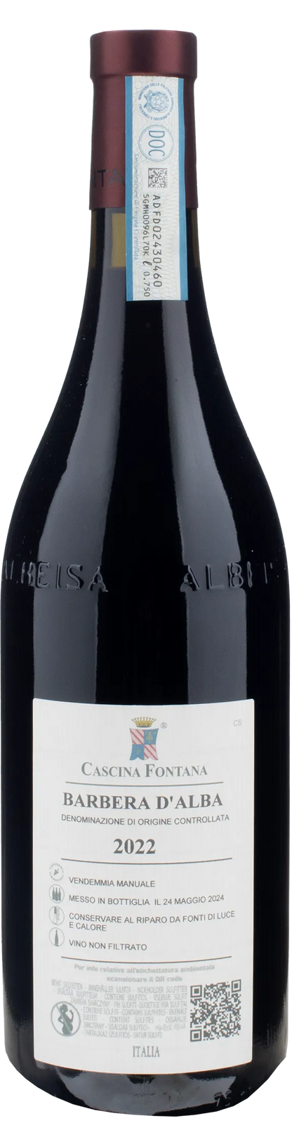 Cascina Fontana Barbera D' Alba 2022
