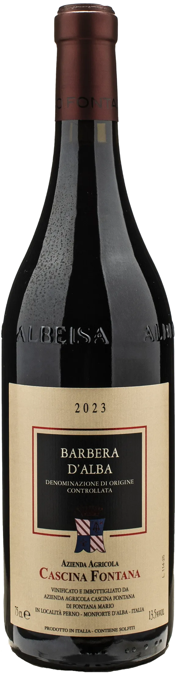 Cascina Fontana Barbera d'Alba 2023