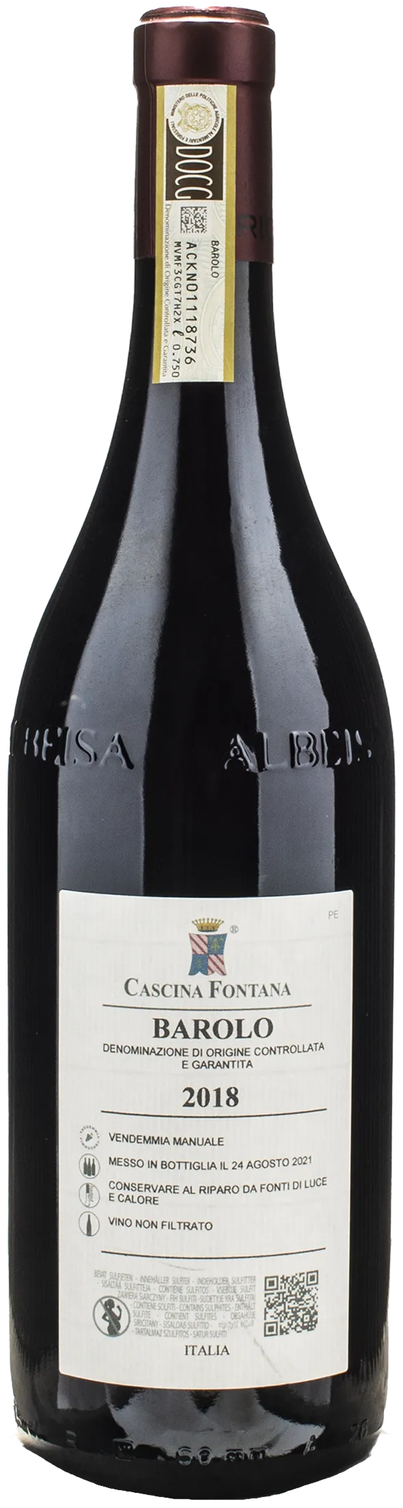 Cascina Fontana Barolo 2018