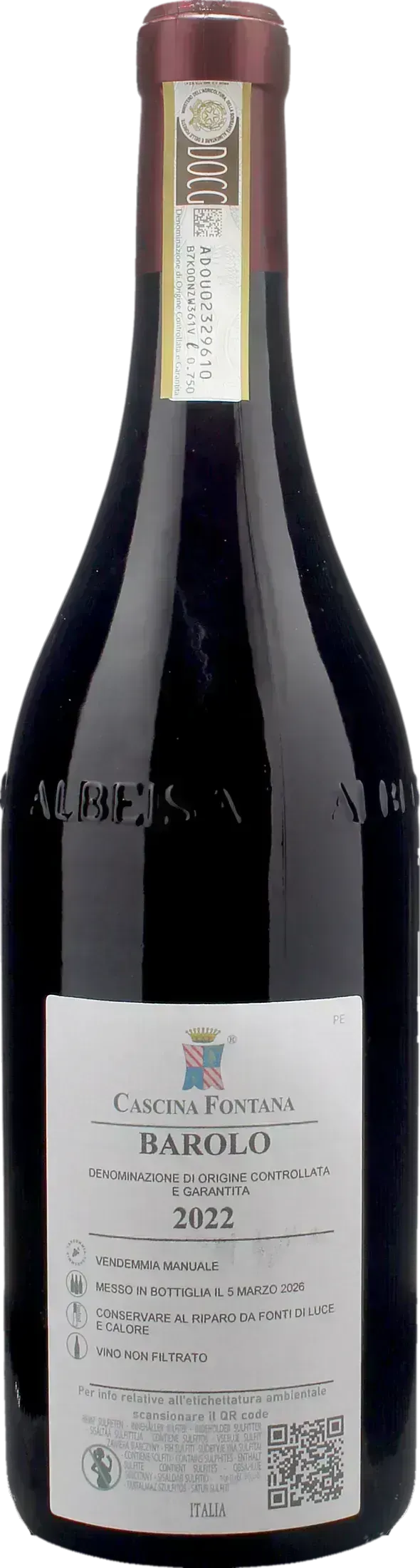Cascina Fontana Barolo 2022