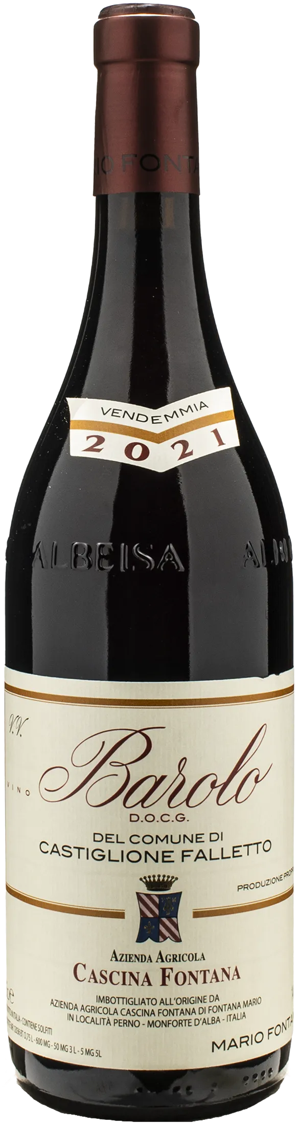 Cascina Fontana Barolo del Comune di Castiglione Falletto 2021