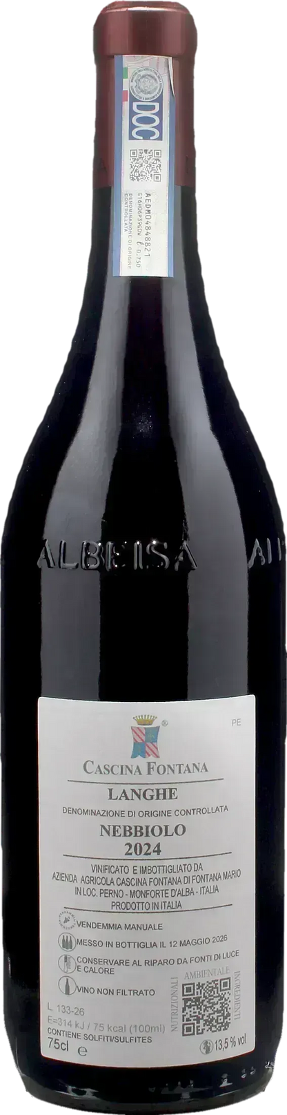 Cascina Fontana Langhe Nebbiolo 2024
