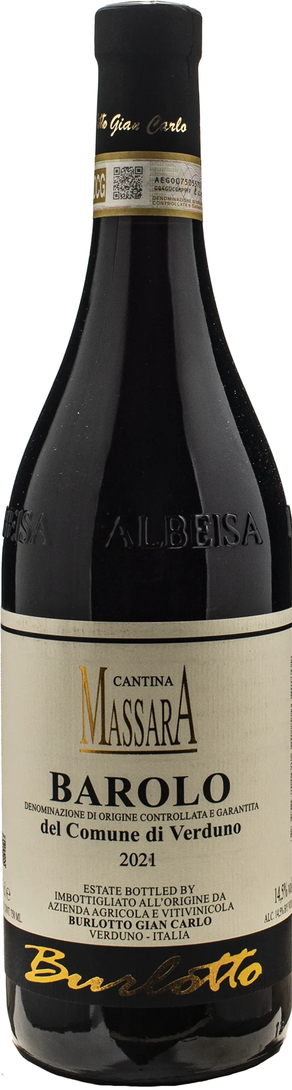 Cascina Massara Burlotto Barolo del Comune di Verduno 2021