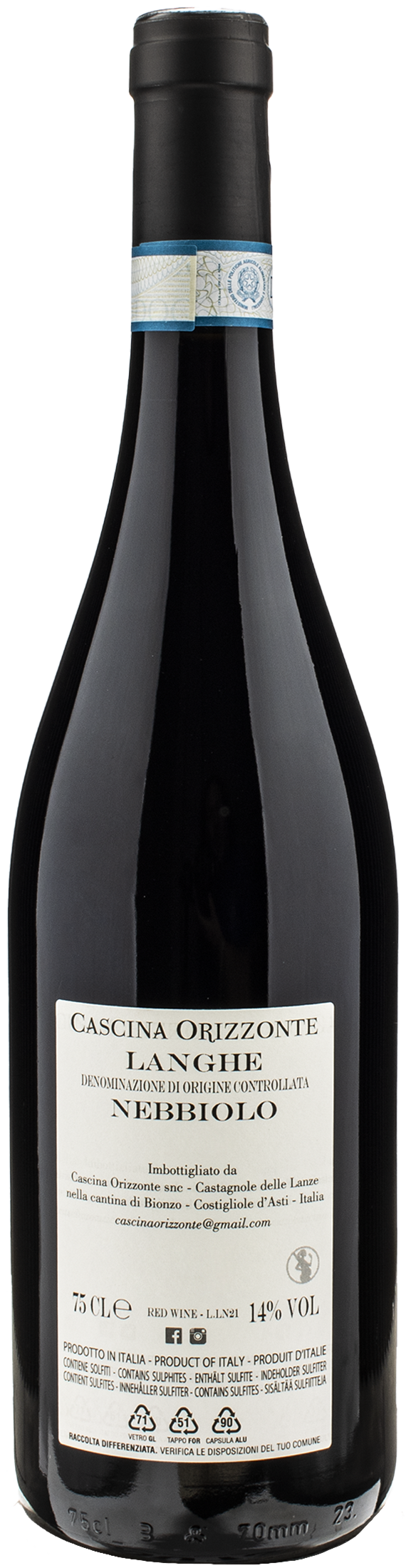 Cascina Orizzonte Langhe Nebbiolo 2021