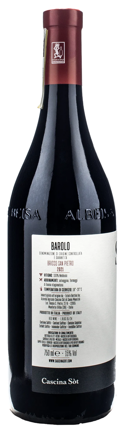 Cascina Sot Barolo Bricco San Pietro 2021
