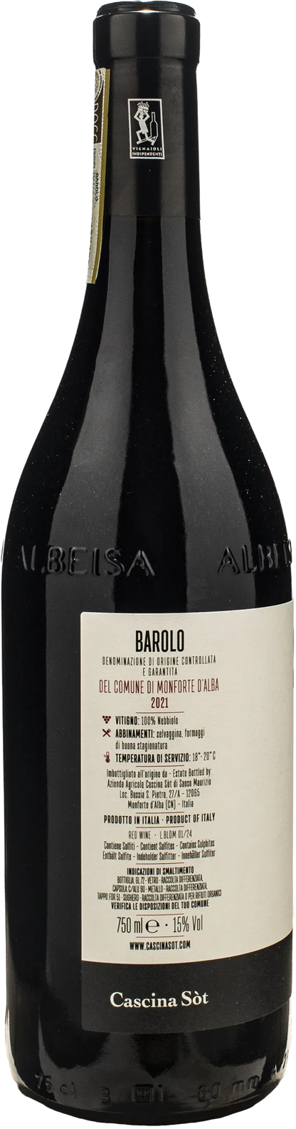 Cascina Sot Barolo del Comune di Monforte d'Alba 2021