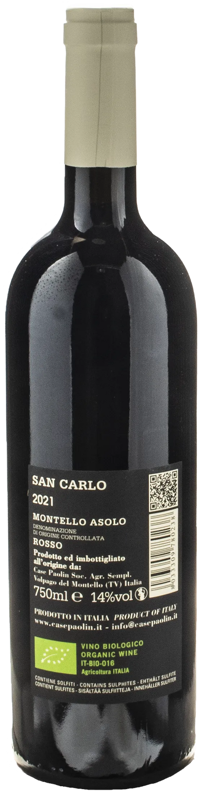 Case Paolin Montello Colli Asolani Rosso San Carlo 2021