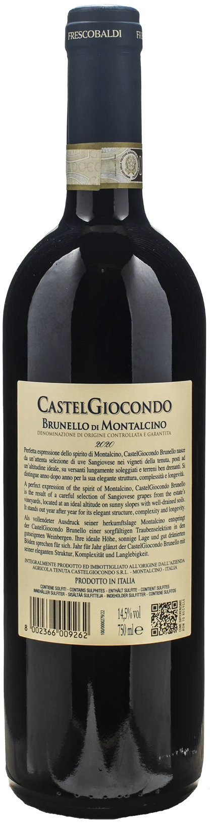 Castelgiocondo Brunello di Montalcino 2020