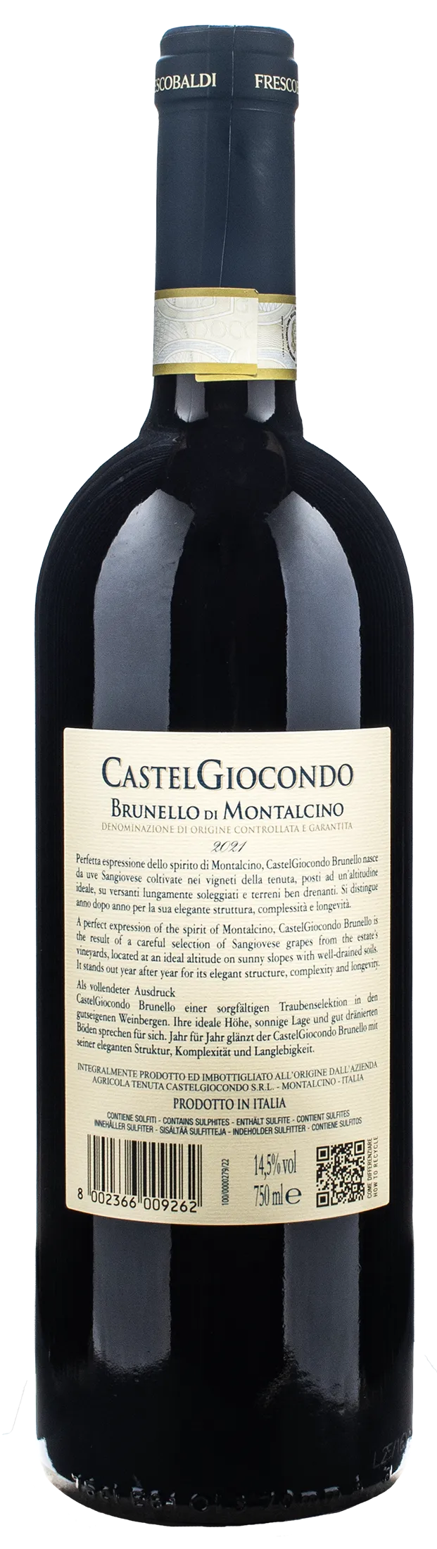 Castelgiocondo Brunello di Montalcino 2021