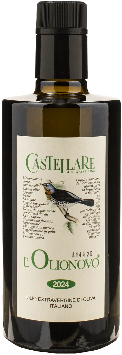 Castellare di Castellina L'Olionovo Olio Extra Vergine d'Oliva 0.5L 2024