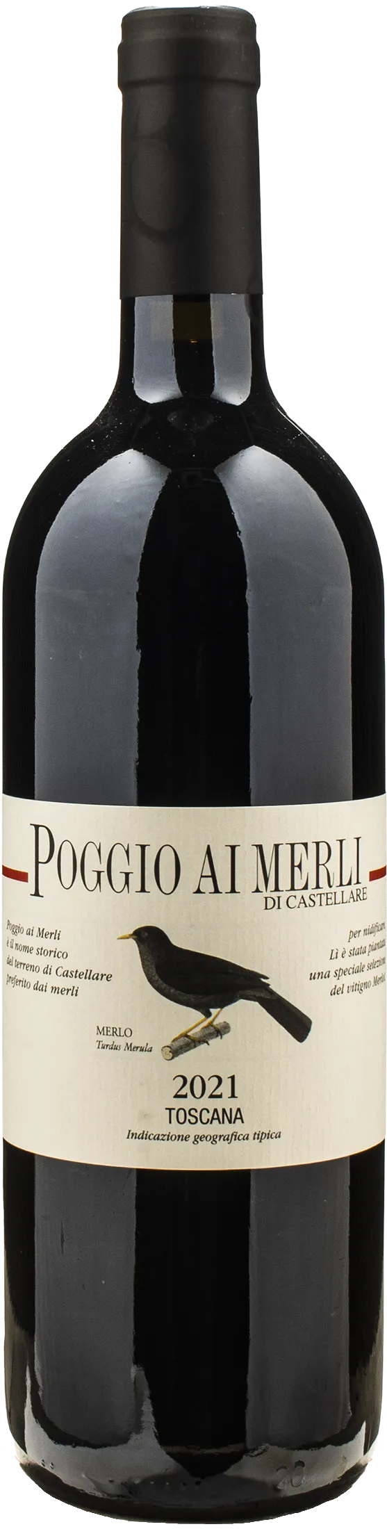 Castellare di Castellina Merlot Poggio ai Merli 2021