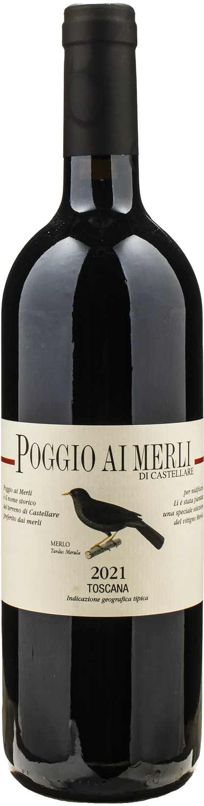Castellare di Castellina Merlot Poggio ai Merli 2021