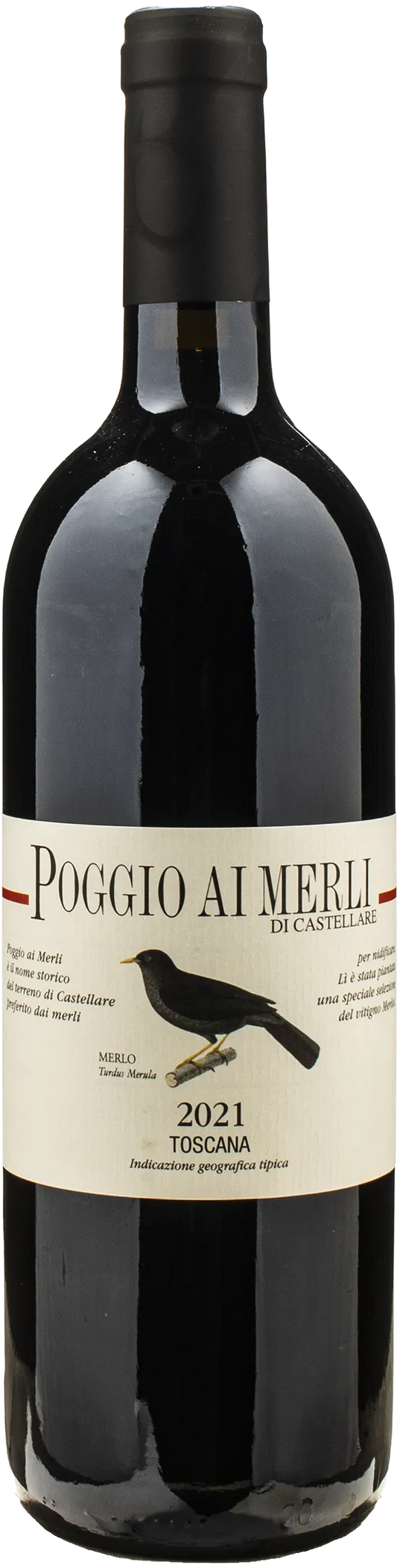Castellare di Castellina Merlot Poggio ai Merli 2021
