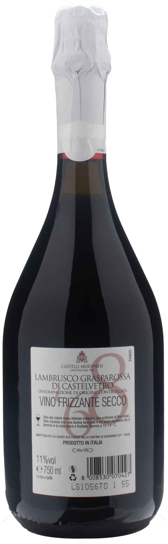 Castelli Modenesi '68 Lambrusco Grasparossa Secco