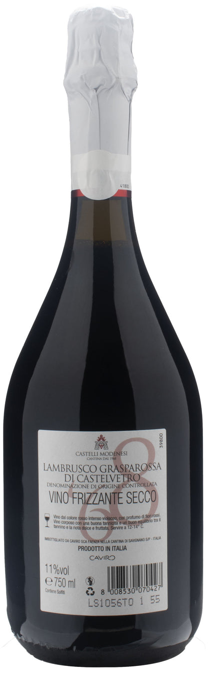 Castelli Modenesi '68 Lambrusco Grasparossa Secco