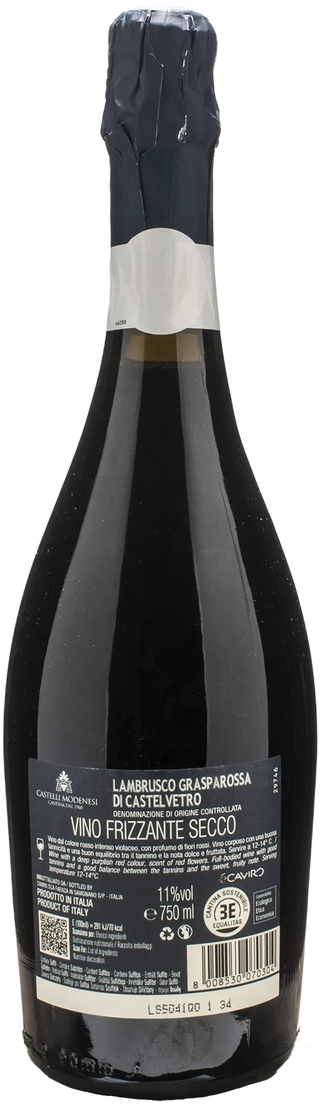 Castelli Modenesi Lambrusco Grasparossa di Castelvetro Secco