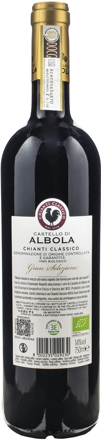 Castello Albola Chianti Classico Gran Selezione Santa Caterina 2020