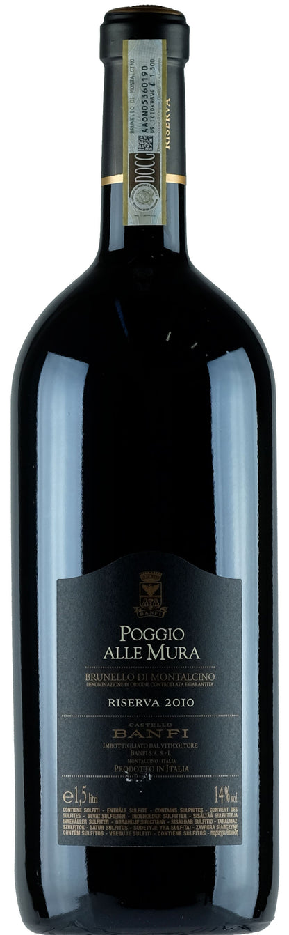 Castello Banfi Brunello di Montalcino Poggio alle Mura Riserva Magnum 2010