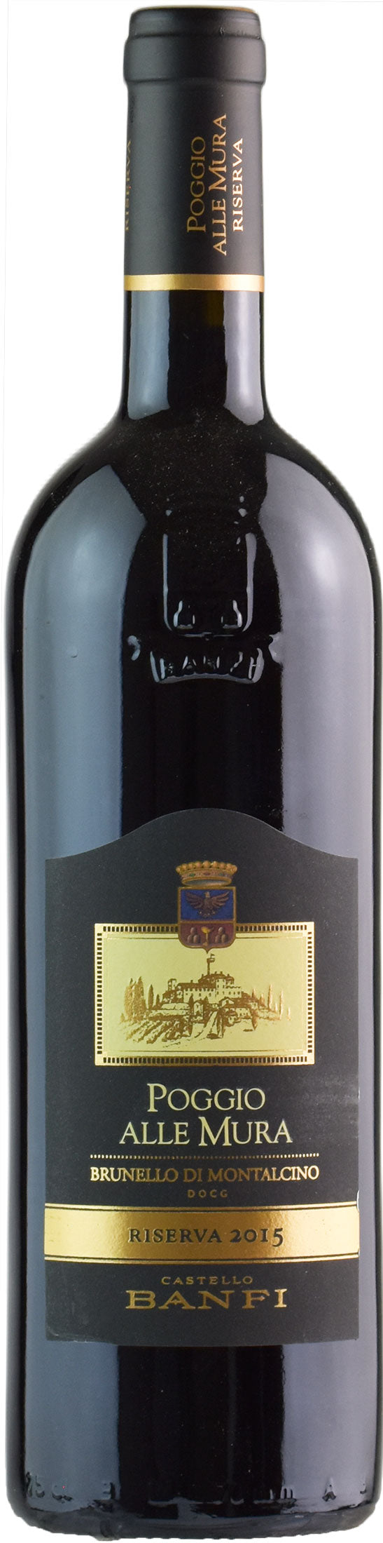 Castello Banfi Brunello di Montalcino Riserva Poggio alle Mura 2015