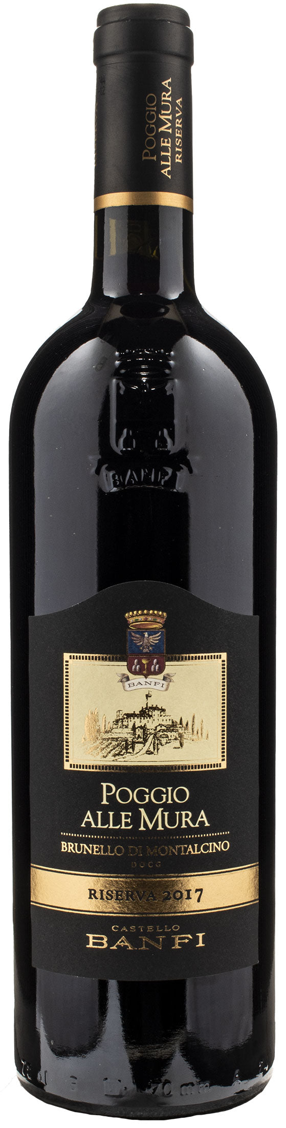 Castello Banfi Brunello di Montalcino Riserva Poggio alle Mura 2017