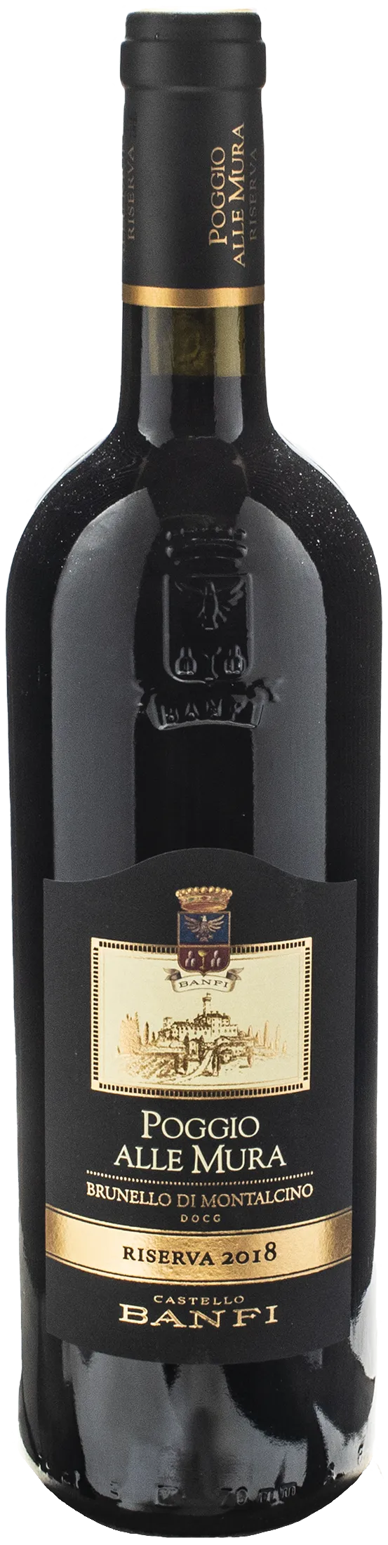 Castello Banfi Brunello di Montalcino Riserva Poggio alle Mura 2018